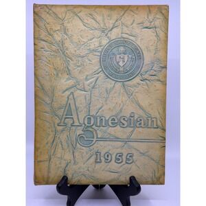 Vintage 1955 1956 Mount Saint Agnes H/S   Agnesian Yearbooks Maryland Lot of 4